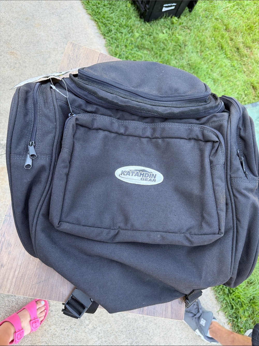 Men's Black Tactical Backpack